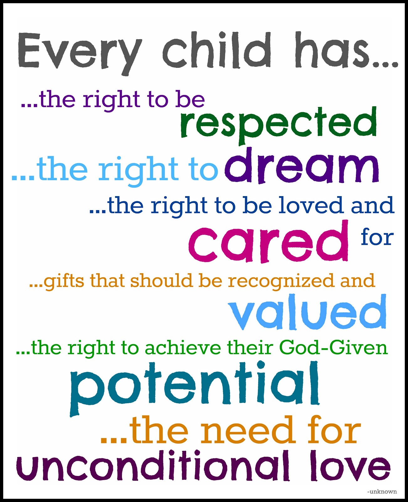 Every Child Is Special!