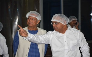 Nobel Laureate Prof. Muhammad Yunus Visits Hubballi Kitchen