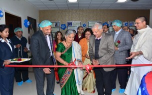 Sudha Murthy inaugurates safe drinking water project 